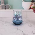 thumbnail image 2 of Mainstays Blue Plastic Stemless Wine Glass, 2 of 2