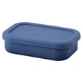 thumbnail image 2 of Boîte à Lunch Étanche de Qualité Alimentaire Grande Capacité Micro-Ondes Sûr Résistant à la Température Rangement Portable Boîte Bento en Silicone avec Couvercle Fournitures Scolaires, 2 of 8