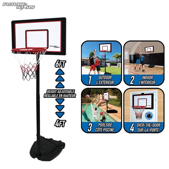 Future Stars 4 in 1 Basketball System