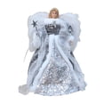 thumbnail image 2 of Angel Tree Top Christmas Ornament Decoration 12 Inch Angel Tree Topper for Home,, 2 of 9