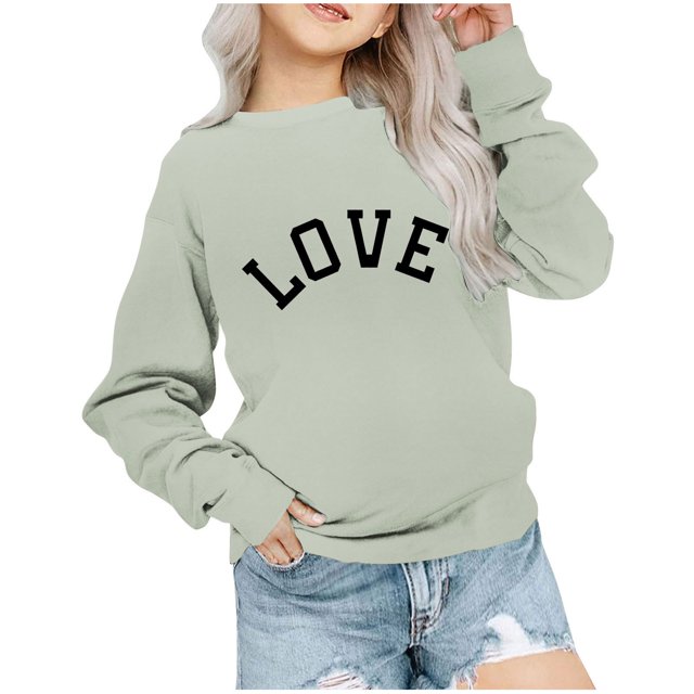 Chandails à Capuchon pour Garçons Garçons d'Âge Préscolaire et Filles Mode Mignon Couleur Unie Manches Longues Col Rond Chandail de Sport Chandail à Capuchon Chandails à Capuchon pour Filles