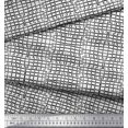 thumbnail image 2 of Soimoi Japan Crepe Satin Fabric Check & Geometric Printed Craft Fabric by The Yard 42 Inch Wide, 2 of 5