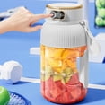 thumbnail image 4 of Portable Sports Kettle, Squish Machine, Large Capacity Blender Bottle for Gym and Outdoor Use, Stainless Steel Glass Mixing Cup, 4 of 8