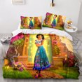 thumbnail image 1 of Magic Full House Encanto Printing 3d Quilt Cover Three-piece Set For Students And Children Home Textiles-Jinjin, 1 of 5