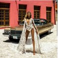 thumbnail image 2 of Combinaison Courte Justaucorps Aguichant Tenue de Mariée Robes avec train, 2 of 3
