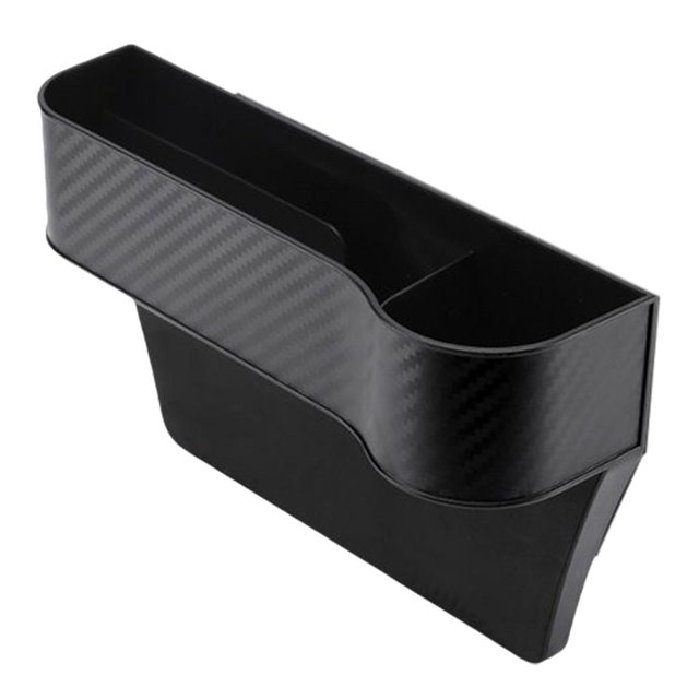 mmirethe Gap Filler Organizer High Performance with Cup Holder Black Right 1Set
