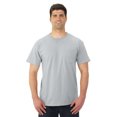 thumbnail image 1 of Jerzees Mens DRI-POWER Active Short Sleeve Pocket Crew T-Shirt, XL, Ash, 1 of 2