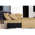 thumbnail image 2 of Mocassi 1800 Series Sheet Set 2 Pieces Pillowcases, King Size - Gold, 2 of 3