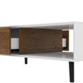thumbnail image 2 of Bestar Alga 48W Coffee Table white & walnut brown, 2 of 5