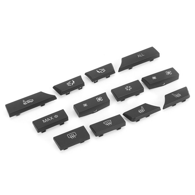 Bouton de Climatisation de Remplacement Bouton de Climatisation 12pcs pour 5 Séries 2010-2017