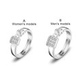 thumbnail image 2 of Metal Ring Portable Romantic Replacement Decorative Anti-corrosive Dating Party Parties Replacing Replacement Engagement Adjustable Open End Rings Women, 2 of 8