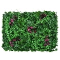 thumbnail image 2 of Green Plant Wall Simulation, Plastic Flower Wall, 3d Background, Living Room Decor, Fake Grass Wall Hanging, Door Fence, Interior Design, Easy Installation, Home Office, Wall Art, Modern Hzhnb, 2 of 4