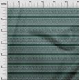 thumbnail image 2 of oneOone Polyester Lycra Fabric Leaves & Chevron Block Decor Fabric Printed BTY 56 Inch Wide, 2 of 4