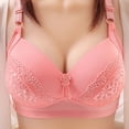 thumbnail image 1 of UPPADA of Day Deals Plus Size Front Button Bras for Women Sports Bras Full Coverage Soft Sleep Wirefree Bras Push Up Bra Seamless Comfort Supportive Bras Plus Size Everyday Bra, 1 of 6