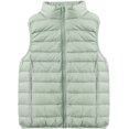thumbnail image 1 of LinYooLi Women's Ultra Light Short Down Vest Quilted Puffer Down Vest for Fall Winter, 1 of 5
