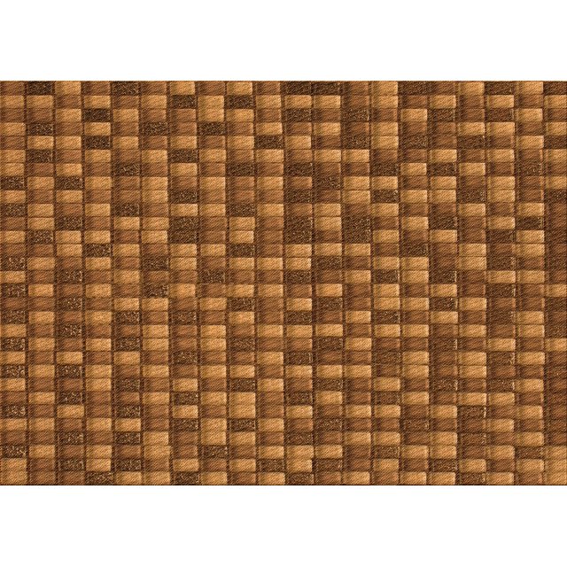 Ahgly Company Machine Washable Indoor Rectangle Transitional Red Brown Area Rugs, 4' x 6'