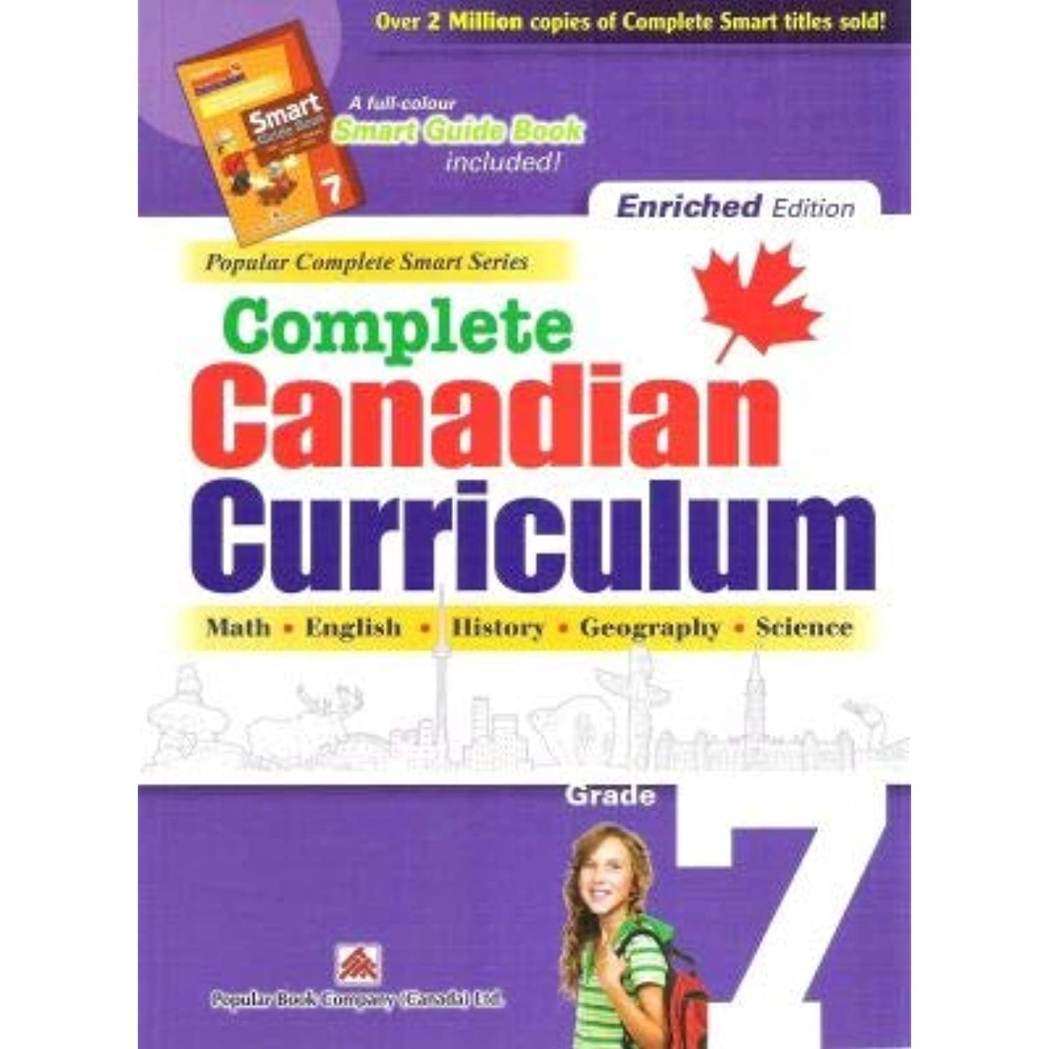 Book: Complete Canadian Curriculum: Grade 7 (Enriched Edition), Popular Book Company, Complete Canadian Curriculum Series, Trade paperback
