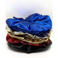 thumbnail image 5 of Handmade Cobalt Blue Metallic Hair Scrunchie, 5 of 5