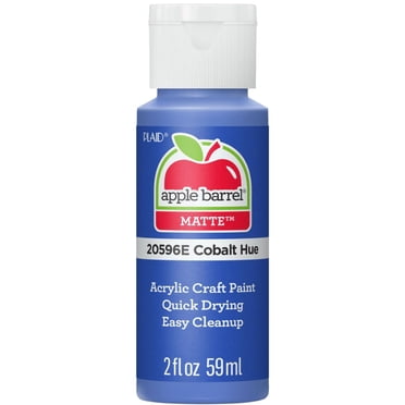 Apple Barrel Colors Matte Acrylic Craft Paint, 2 fl. oz., Cobalt Hue