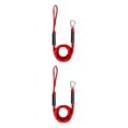 thumbnail image 1 of Transemion 2piece Durable And Sturdy Dock Line With Hook Reliable Mooring Partner Strong red black 2Set, 1 of 6