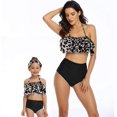 thumbnail image 4 of Girls Swimsuit High Waisted Two Pieces Bikini Set Swimwear Bathing Suits, 4 of 7