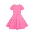 thumbnail image 2 of Girls Dress Pink Elephant Dumbo Embroidered Short Sleeve 8 Years, 2 of 6