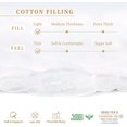 thumbnail image 4 of SLEEPSHEEP ZZ Pillow Protector, Standard Size - Zippered Waterproof Encasement Cover, 20x26 Inches, White - Breathable, Soft, Quiet (2 Count), 4 of 7