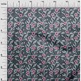 thumbnail image 3 of oneOone Rayon Pink Fabric Floral Craft Projects Decor Fabric Printed By The Yard 56 Inch Wide, 3 of 4
