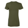 thumbnail image 2 of Women’s Fine Jersey Tee, XL, Slate, 2 of 4