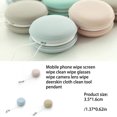 thumbnail image 3 of Baohd Outils de Nettoyage de Pendentif Sangle Ronde Colorée Durable Pratique Corde Portable Accessoires de Cellulaire Objectif de Caméra Rose, 3 of 9