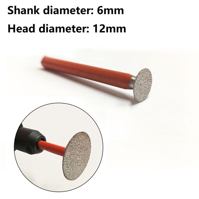 Diamond Grinding Head Mounted Points 8-30mm Cutter Head Stone Jade Carving Tools