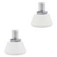 thumbnail image 1 of koolsoo 2 Pcs Têtes de Frein de Patins à Roulettes Réglables pour Planchers en Ciment Planchers en Bois Blanc, 1 of 1