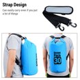 thumbnail image 2 of Dry Bag Backpack Waterproof Shoulder Bag Swimming Bag Camping Bag, 2 of 8