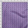 thumbnail image 4 of oneOone Rayon Purple Fabric Texture Fabric For Sewing Printed Craft Fabric By The Yard 56 Inch Wide, 4 of 5