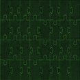 thumbnail image 1 of Ahgly Tapis d'Intérieur Lavable en Machine Carré Vert Émeraude Profond, 4 Pieds Carré, 1 of 7