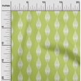 thumbnail image 1 of oneOone Cotton Poplin Fabric Stripe Ikat Print Fabric By Yard 56 Inch Wide, 1 of 1
