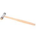 thumbnail image 1 of Fyydes Quality Dual Head Repair Hammer Wooden Handle Jewellery Watch Repair Hammer Tool, 1 of 8