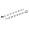 thumbnail image 1 of Unique Bargains Split Cotter Pin, Fixation à Clip en Acier Inoxydable 3x45mm Raccord Argent 30Pack, 1 of 5