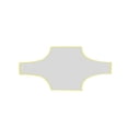 thumbnail image 1 of bedienty Student Football Training Shot Goal Net Goalkeeper Practicing Soccer Ball Nets Trainer Equipment Playground Gym 7 People, 1 of 6