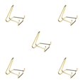 thumbnail image 3 of Baohd Iron Ores Stone Display Stand Desktop Rock Holder Decor Base Home Office Golden M 5Set, 3 of 6