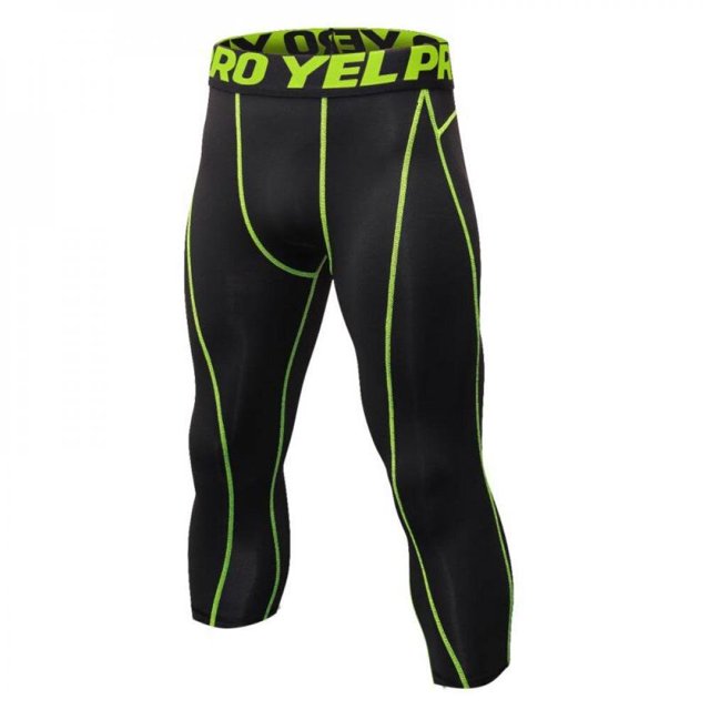 Professional Men‘s Compression Pants Cool Dry Athletic Workout Running Tights Leggings Plus Size For Exercise