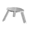 thumbnail image 4 of Miulika Sound Speaker Desktop Bracket Audio Accessory for Office Bedroom Living Room Transparent, 4 of 9