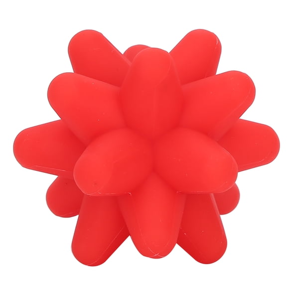Muscle Release Ball, Silicone Muscle Pain Relief Fascial Massage Ball, Deep Tissue Massage Tool, For Back Body Red