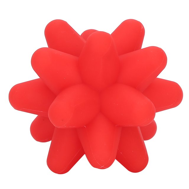 Muscle Release Ball, Silicone Muscle Pain Relief Fascial Massage Ball, Deep Tissue Massage Tool, For Back Body Red