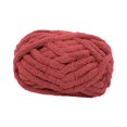 thumbnail image 4 of Tnarru Chunky Wool Yarn Jumbo Yarn Washable Hand Knitting DIY Weight Yarn Bulky Yarn for Tapestry Bed Fence Throw Rug Making Deep Red, 4 of 8