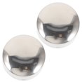 thumbnail image 1 of AURARMLET 2 Pcs Embouts de Main Courante Design Professionnel Métal Argent pour Escaliers, 1 of 6