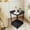 Black, variant on Bowayaoa Rolling Side Table with Wheels, Double Tier Storage Shelf, Small Nightstand for Couch, Bed or Sofa, Modern Plastic End Table with Raised Edge for Bedroom or Living Room