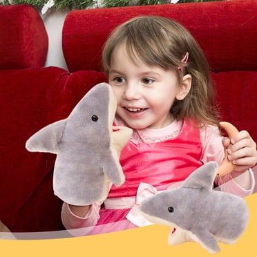 CXK99 on Clearance Lovely Dinosaur Hand Puppet Toy – Storytelling Puppet for Young Children, Soft Dinosaur Puppet for Creative Play