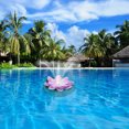 thumbnail image 4 of 1 Set Lotus Solar Fountain Outdoor Waterscape Fountain Pond Floating Fountain, 4 of 7