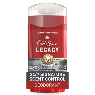 Old Spice Red Collection Deodorant for Men, Legacy Scent, 24-Hour Odor Protection, Refreshing Fragrance, Long-Lasting Freshness